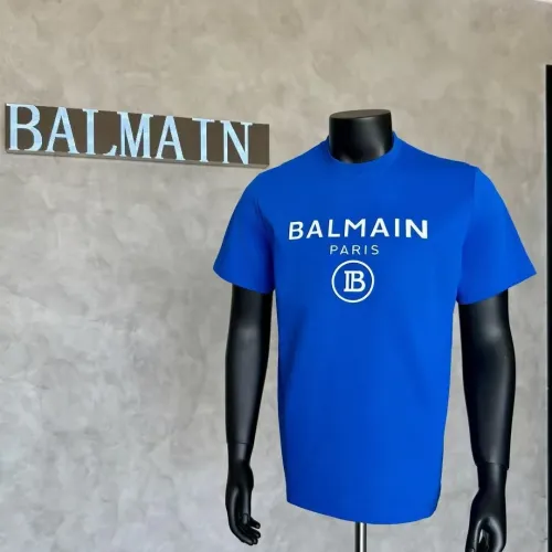 Balmain T-Shirts Short Sleeved For Men #1438115, $32.00 USD, [ITEM#1438115], Balmain T-Shirts
