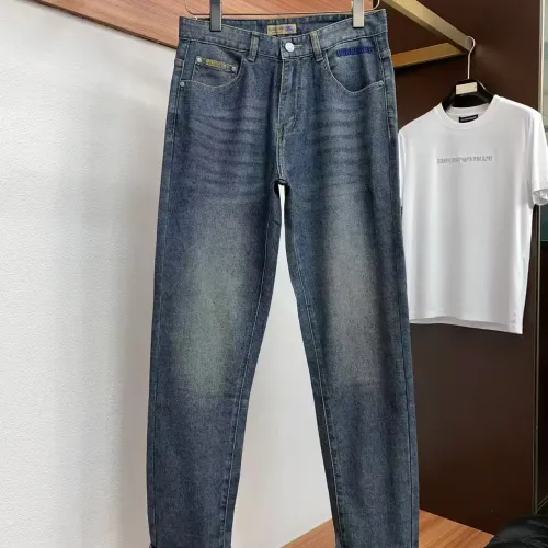 Replica Burberry Jeans For Men #1438291 $48.00 USD for Wholesale
