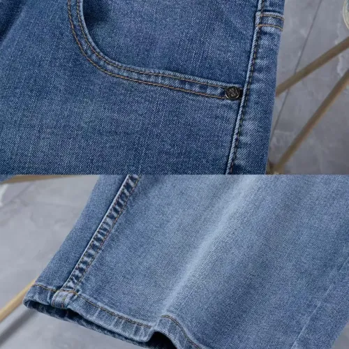 Replica LOEWE Jeans For Men #1438309 $39.00 USD for Wholesale