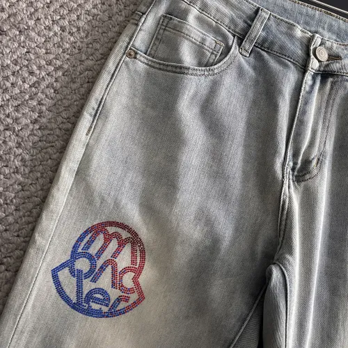 Replica Moncler Jeans For Men #1438447 $72.00 USD for Wholesale