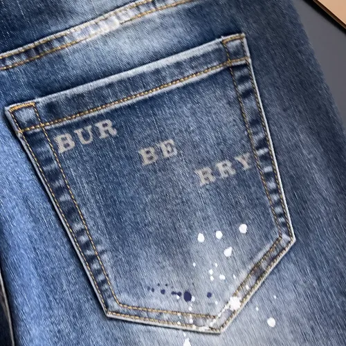 Replica Burberry Jeans For Men #1438452 $72.00 USD for Wholesale