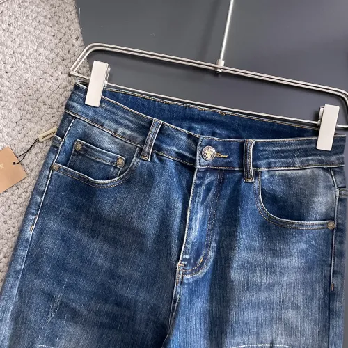 Replica Burberry Jeans For Men #1438453 $72.00 USD for Wholesale