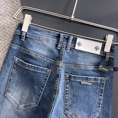 Replica Chrome Hearts Jeans For Men #1438461 $72.00 USD for Wholesale