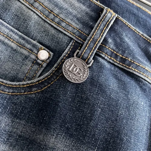 Replica Dolce & Gabbana D&G Jeans For Men #1438466 $72.00 USD for Wholesale