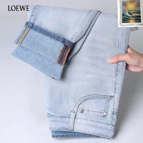 Replica LOEWE Jeans For Men #1438504 $48.00 USD for Wholesale