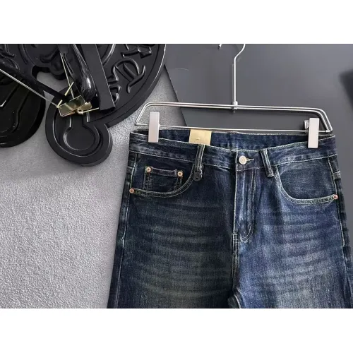 Replica Burberry Jeans For Men #1438551 $68.00 USD for Wholesale