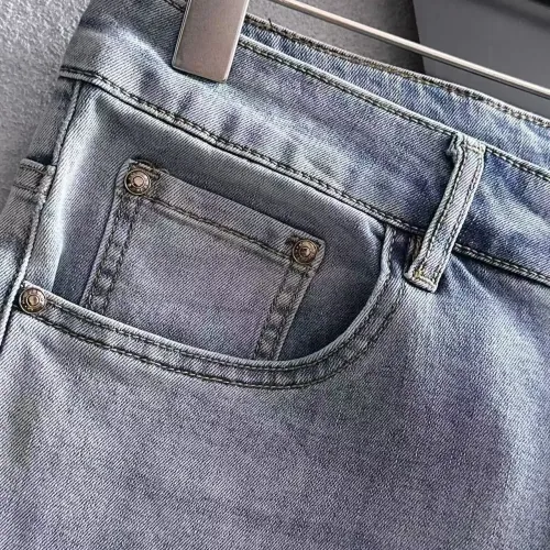 Replica Chrome Hearts Jeans For Men #1438556 $68.00 USD for Wholesale