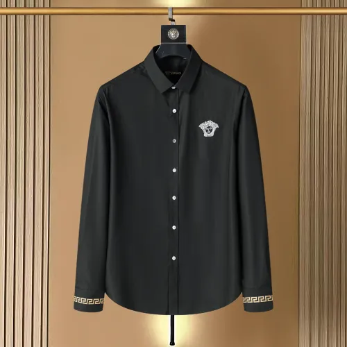 Versace Shirts Long Sleeved For Men #1438795