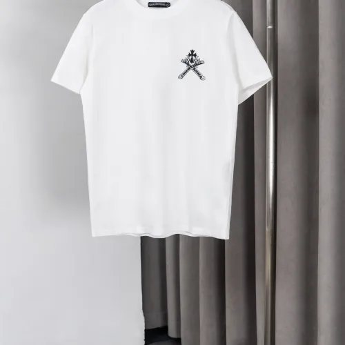 Replica Chrome Hearts T-Shirts Short Sleeved For Men #1438825 $36.00 USD for Wholesale
