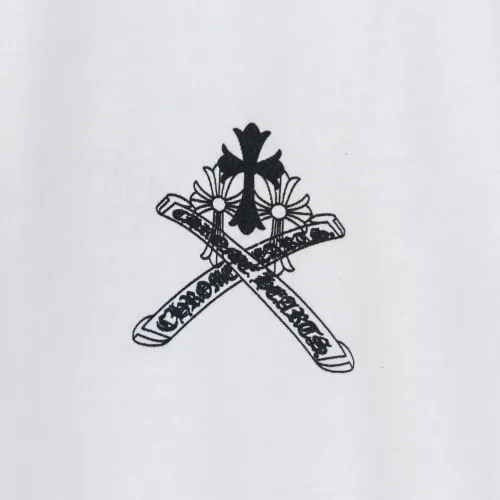 Replica Chrome Hearts T-Shirts Short Sleeved For Men #1438825 $36.00 USD for Wholesale
