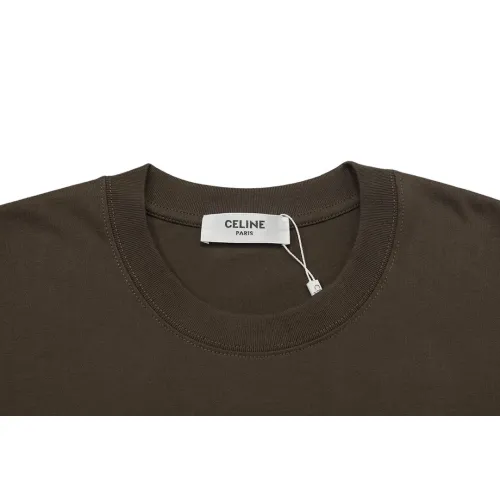 Replica Celine T-Shirts Short Sleeved For Unisex #1438953 $41.00 USD for Wholesale