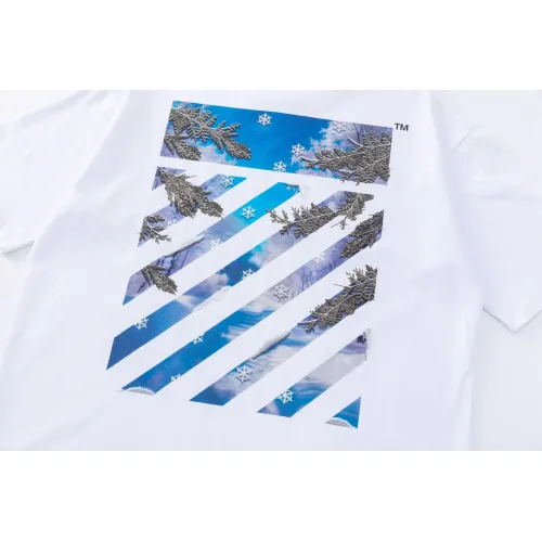 Replica Off-White T-Shirts Short Sleeved For Unisex #1439169 $32.00 USD for Wholesale