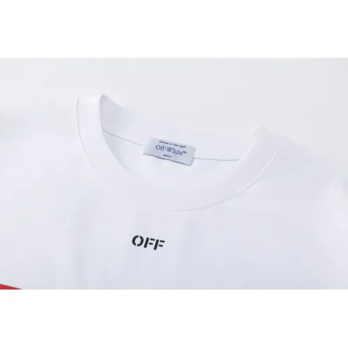 Replica Off-White T-Shirts Short Sleeved For Unisex #1439171 $32.00 USD for Wholesale