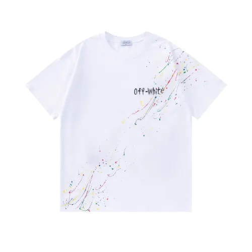 Off-White T-Shirts Short Sleeved For Unisex #1439177
