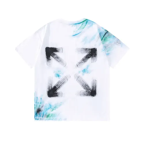 Replica Off-White T-Shirts Short Sleeved For Unisex #1439183 $36.00 USD for Wholesale