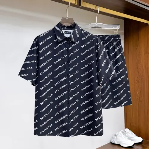 Balenciaga Fashion Tracksuits Short Sleeved For Men #1439236