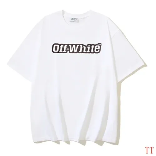 Off-White T-Shirts Short Sleeved For Unisex #1439291