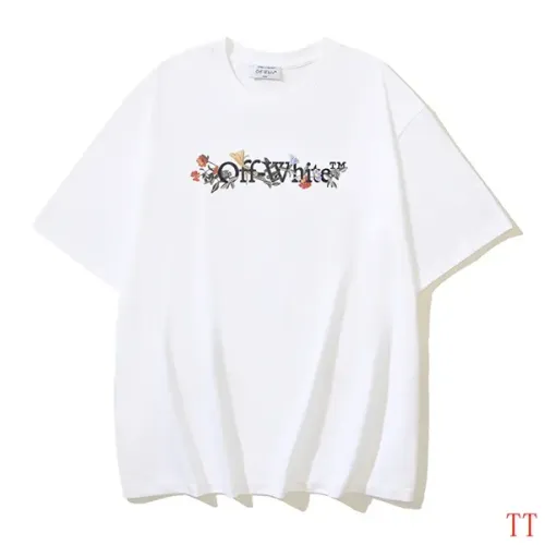 Off-White T-Shirts Short Sleeved For Unisex #1439293