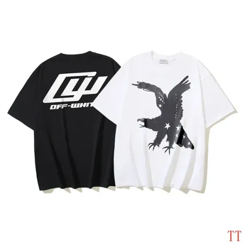 Replica Off-White T-Shirts Short Sleeved For Unisex #1439297 $32.00 USD for Wholesale