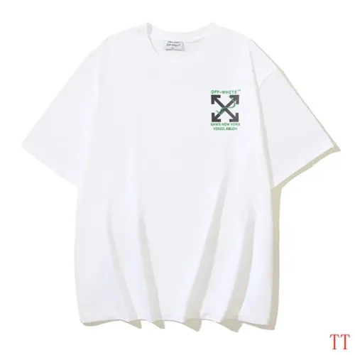 Replica Off-White T-Shirts Short Sleeved For Unisex #1439309 $29.00 USD for Wholesale