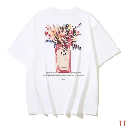 Off-White T-Shirts Short Sleeved For Unisex #1439313