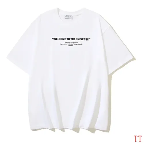 Replica Off-White T-Shirts Short Sleeved For Unisex #1439315 $29.00 USD for Wholesale