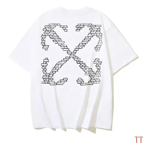 Off-White T-Shirts Short Sleeved For Unisex #1439319