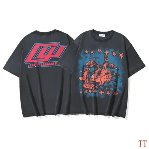 Off-White T-Shirts Short Sleeved For Unisex #1439326