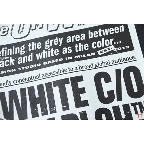 Replica Off-White T-Shirts Short Sleeved For Unisex #1439327 $38.00 USD for Wholesale