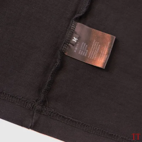 Replica Amiri T-Shirts Short Sleeved For Unisex #1439405 $32.00 USD for Wholesale