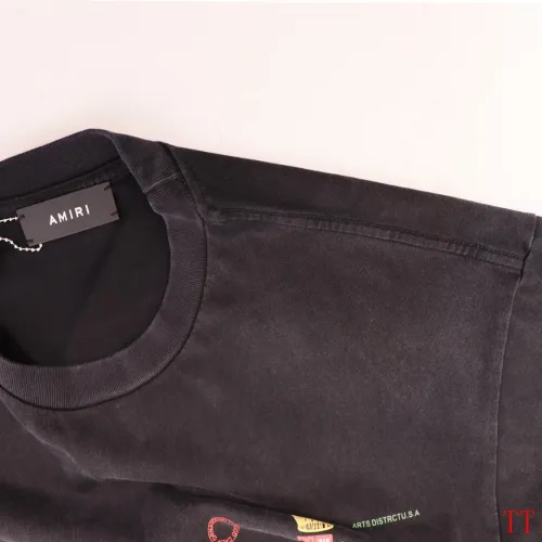 Replica Amiri T-Shirts Short Sleeved For Unisex #1439408 $32.00 USD for Wholesale