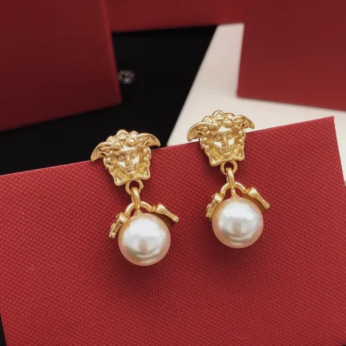 Replica Versace Earrings For Women #1439725 $25.00 USD for Wholesale