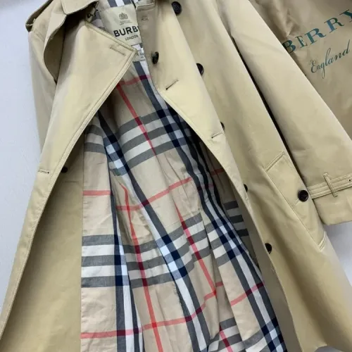 Replica Burberry Trench Coat Long Sleeved For Men #1439755 $215.00 USD for Wholesale