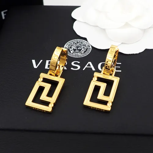 Replica Versace Earrings For Women #1439768 $25.00 USD for Wholesale