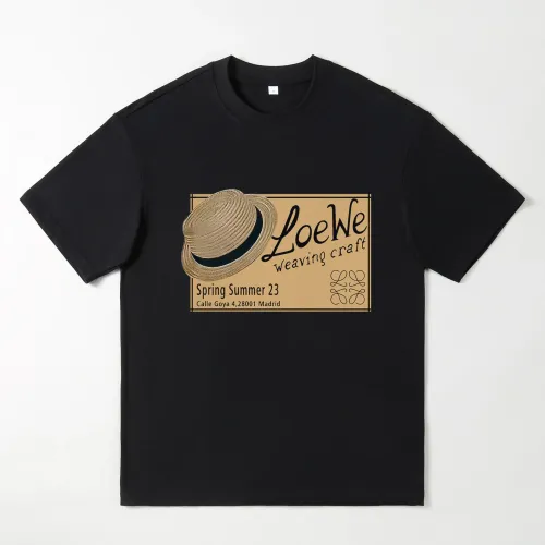 LOEWE Oversize T-Shirts Short Sleeved For Men #1439903, $25.00 USD, [ITEM#1439903], LOEWE T-Shirts