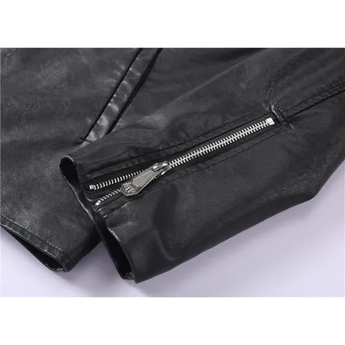 Replica Philipp Plein PP Jackets Long Sleeved For Men #1439967 $88.00 USD for Wholesale
