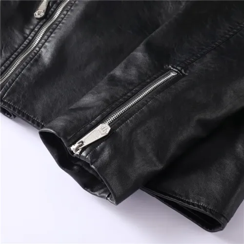 Replica Philipp Plein PP Jackets Long Sleeved For Men #1439969 $88.00 USD for Wholesale