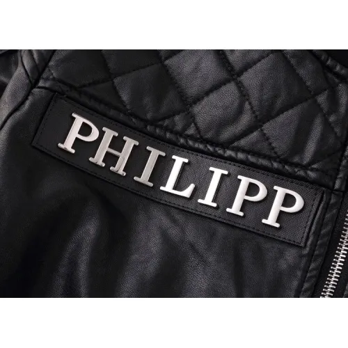 Replica Philipp Plein PP Jackets Long Sleeved For Men #1439970 $85.00 USD for Wholesale