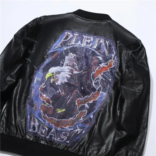 Replica Philipp Plein PP Jackets Long Sleeved For Men #1439973 $88.00 USD for Wholesale