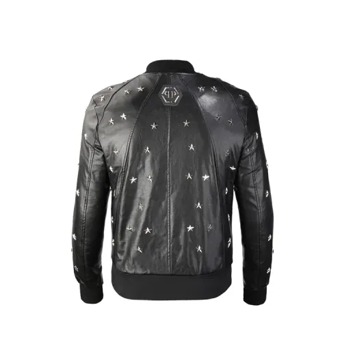 Replica Philipp Plein PP Jackets Long Sleeved For Men #1439979 $102.00 USD for Wholesale