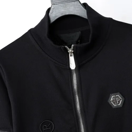 Replica Philipp Plein PP Tracksuits Long Sleeved For Men #1440001 $102.00 USD for Wholesale