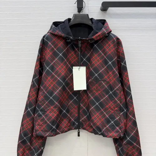 Burberry Jackets Long Sleeved For Women #1440028, $128.00 USD, [ITEM#1440028], Burberry Jackets