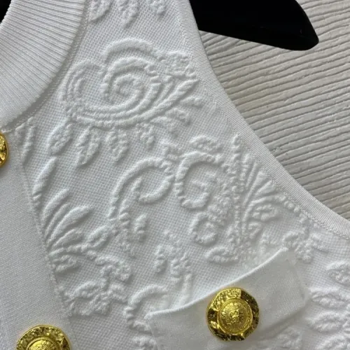 Replica Balmain Dresses Sleeveless For Women #1440087 $105.00 USD for Wholesale