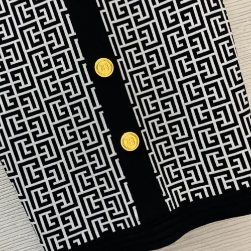 Replica Balmain Dresses Short Sleeved For Women #1440089 $105.00 USD for Wholesale