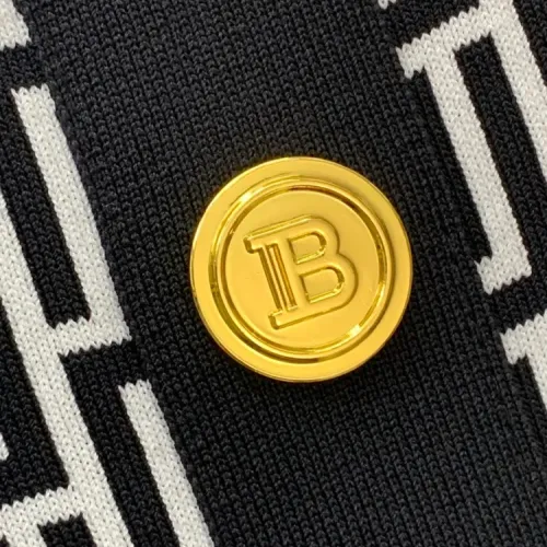 Replica Balmain Dresses Short Sleeved For Women #1440089 $105.00 USD for Wholesale