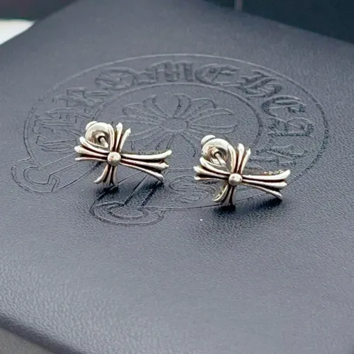 Replica Chrome Hearts Earrings For Women #1440489 $25.00 USD for Wholesale
