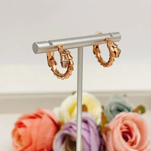 Replica Bvlgari Earrings For Women #1440500 $34.00 USD for Wholesale