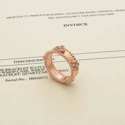 Van Cleef & Arpels Rings In Rose Gold For Women #1440686