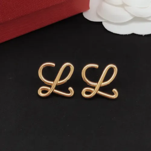 Replica LOEWE Earrings For Women #1440700 $25.00 USD for Wholesale