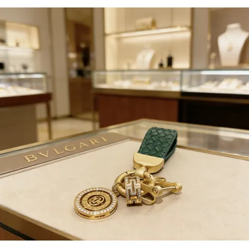 Replica Bvlgari Key Holder And Bag Buckle #1440707 $39.00 USD for Wholesale